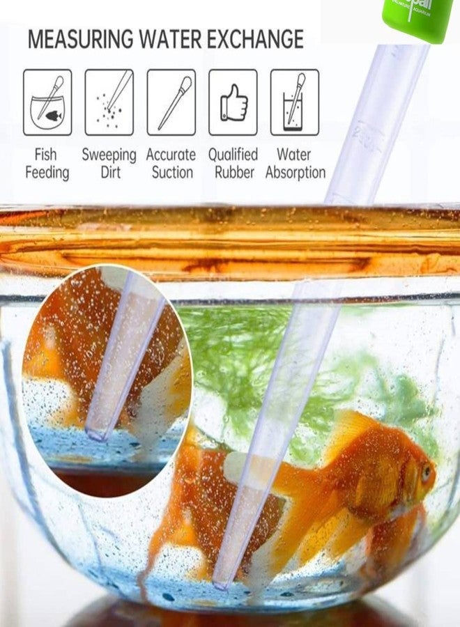 VAYINATO Nepall Nyn-002 Acrylic Manual Small Fish Tank Suction Water Changer,Dropper Pipette Turkey Baster Fish Waste Remover,Aquarium Gravel Cleaning Straw Aquarium Tool,45Ml - Image 4